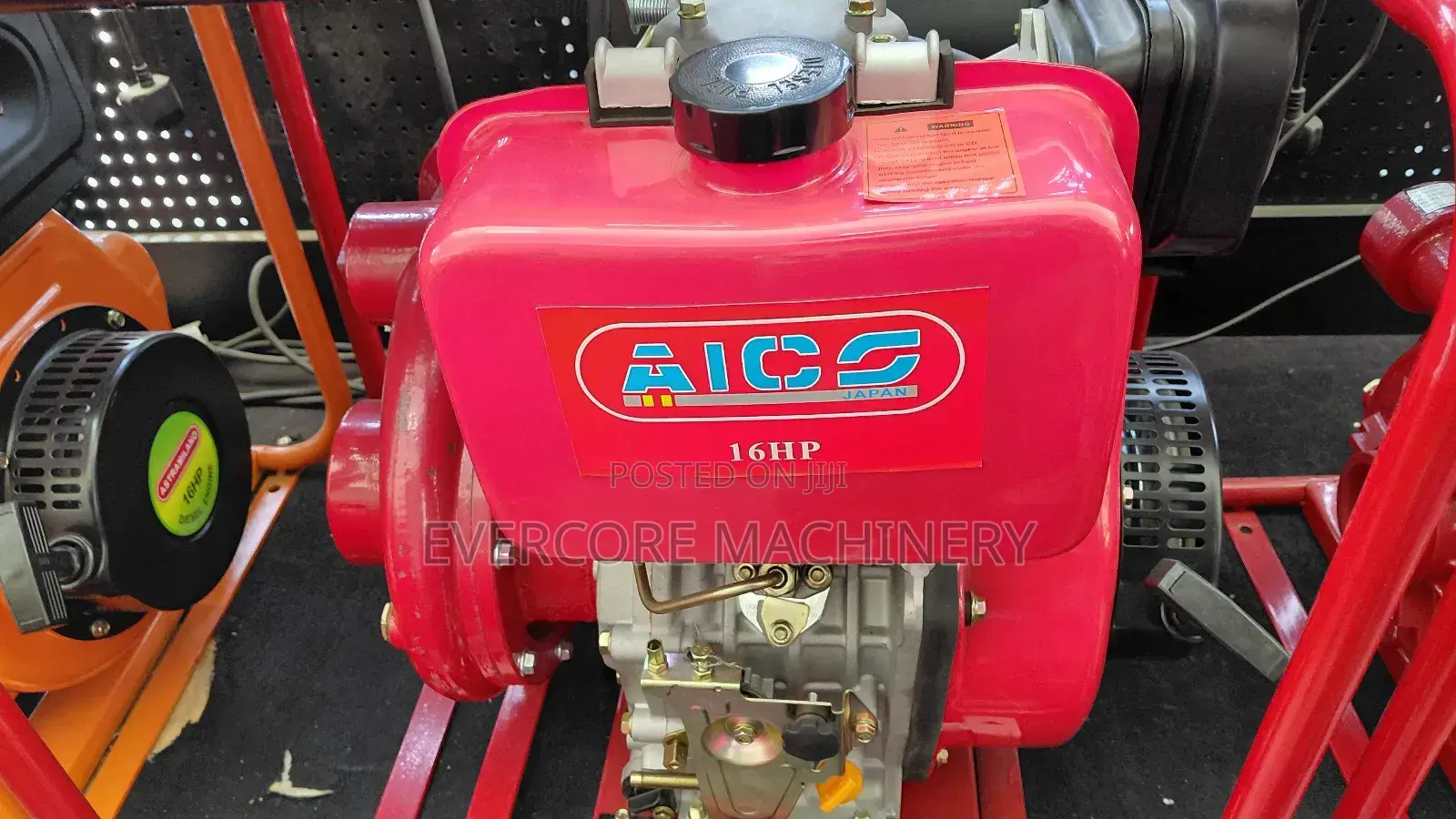 Aico Japan 16hp Diesel Highpressure Water Pump 3inch.