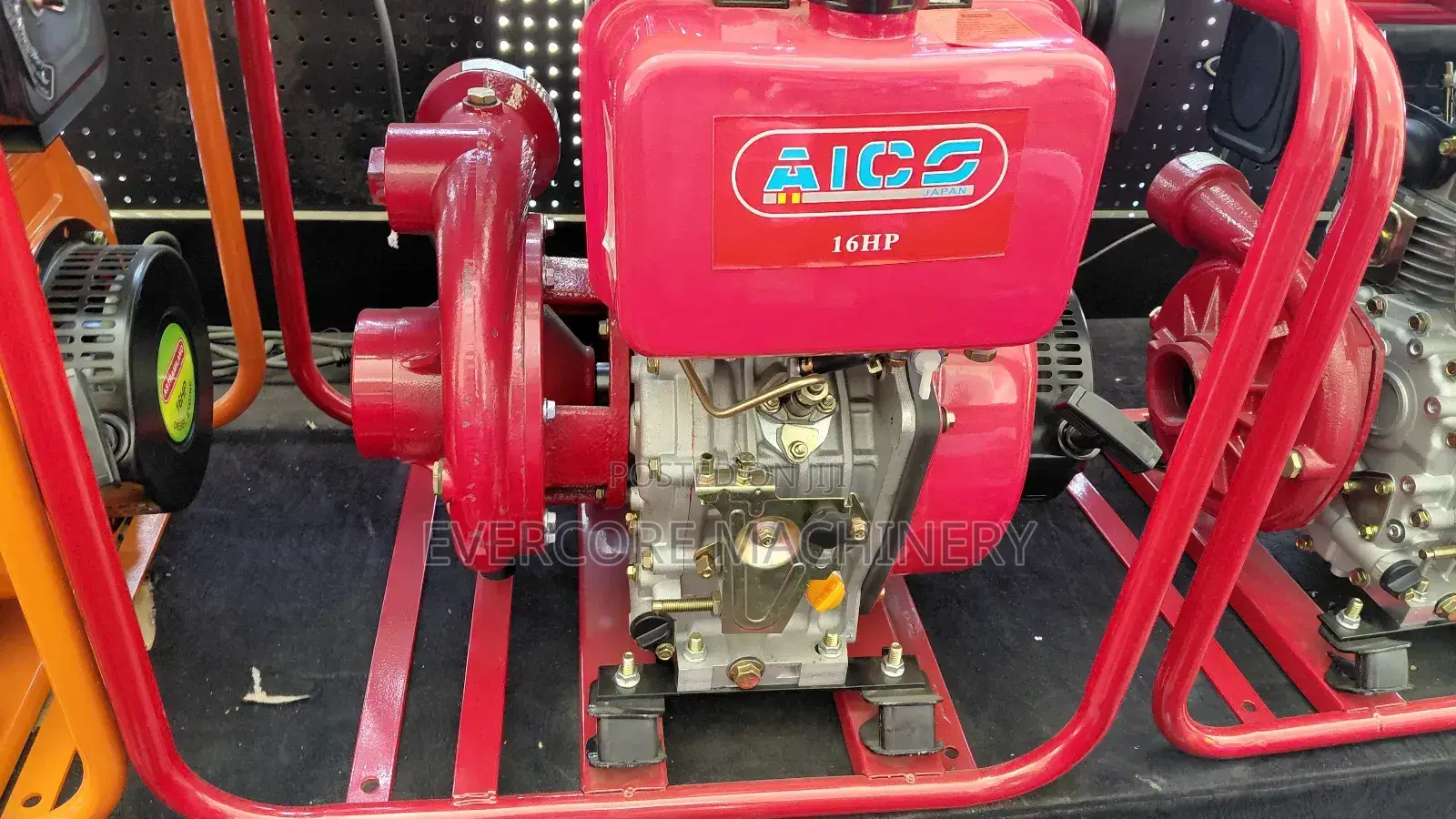 Aico Japan 16hp Diesel Highpressure Water Pump 3inch.