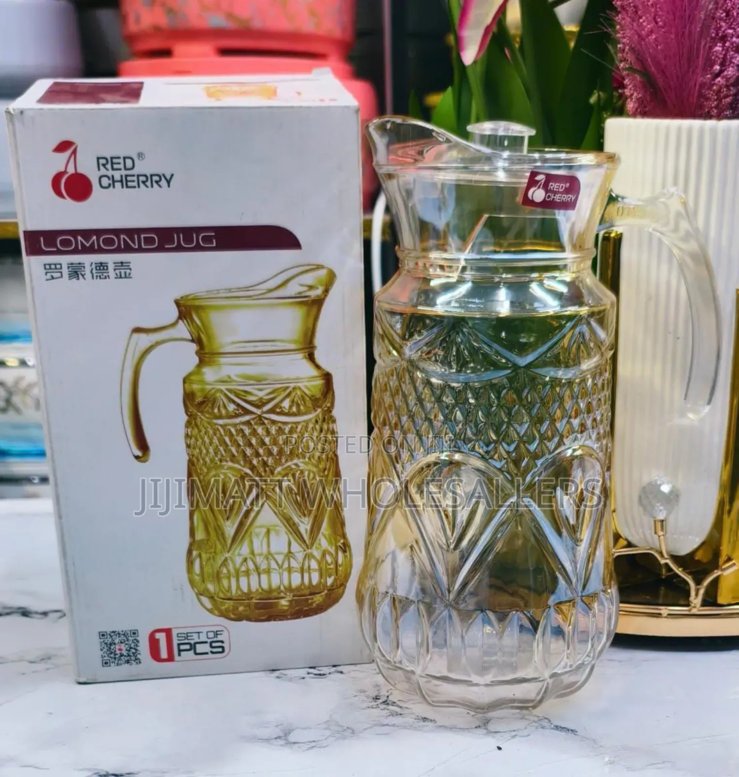 *1.8ltr Glass Jug