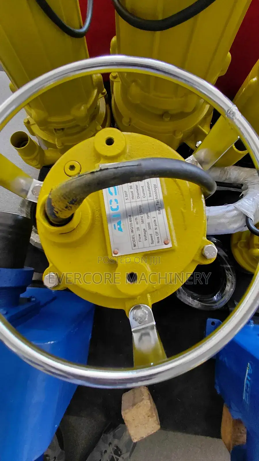 Aico Japan 5.5hp Three Phase Sewage Submersible Pump .