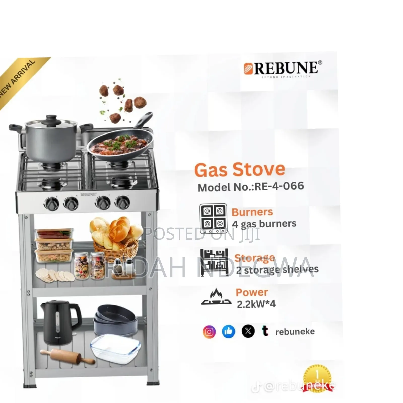 Rebune Gas Stove