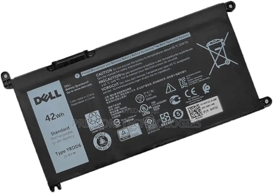 Dell Yrdd6 For Inspiron 14 5482 Battery