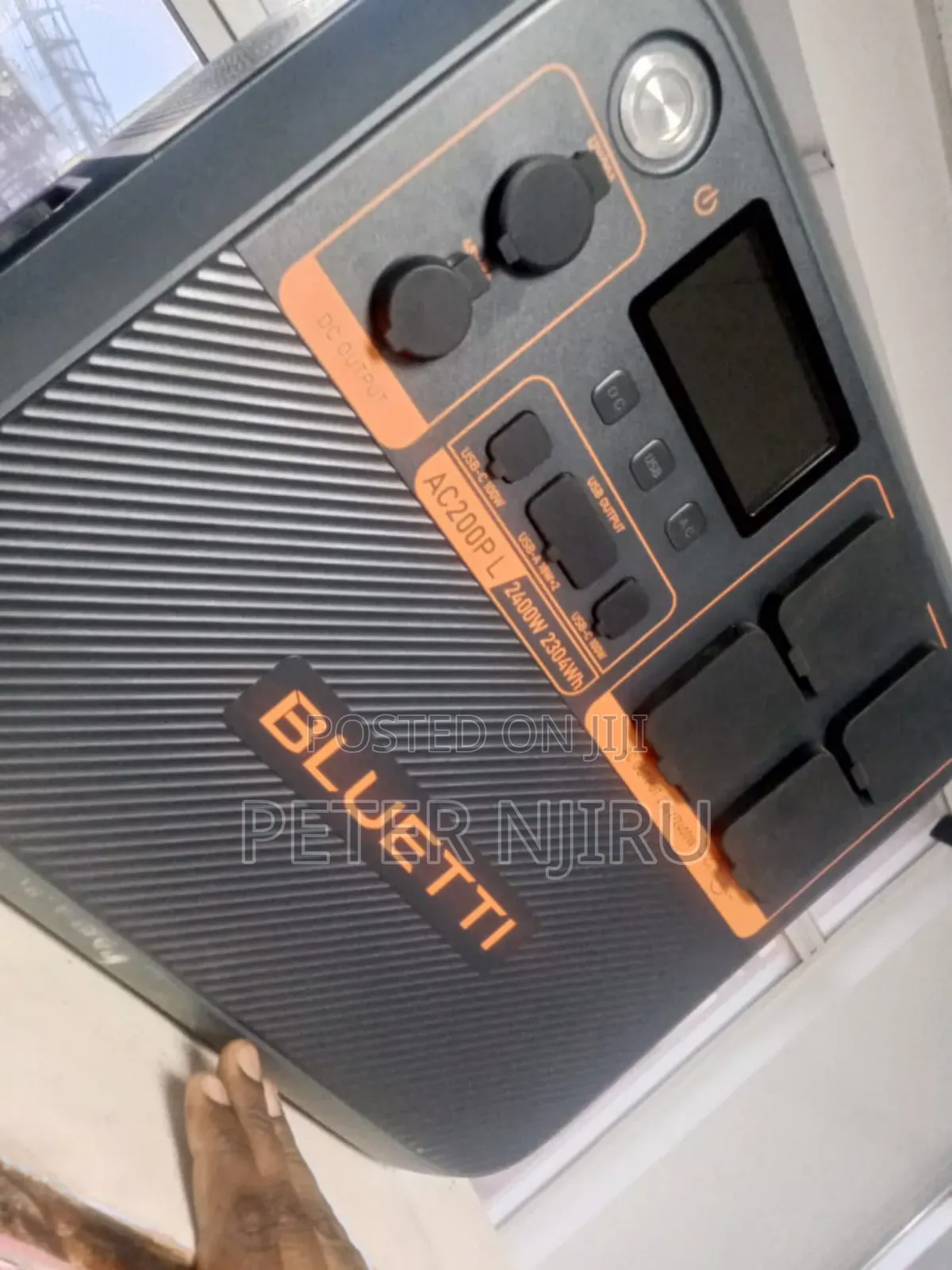 Bluetti Ac200p L Portable Power Station 2,400w 2,304wh
