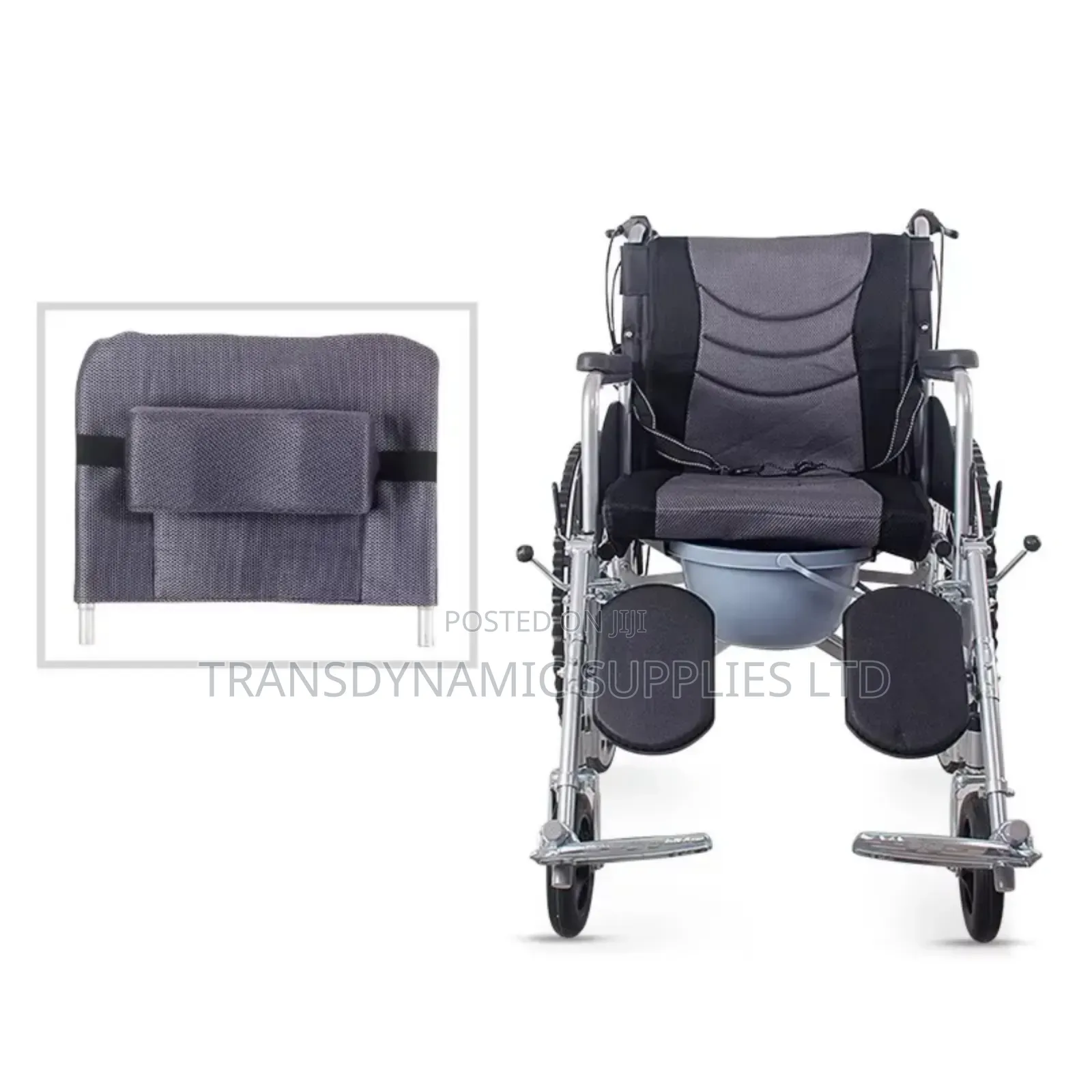Lightweight Commode Wheelchair 