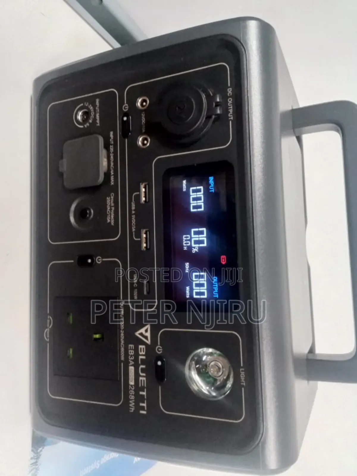 Bluetti Eb3a 600w 268wh Portable Power Station