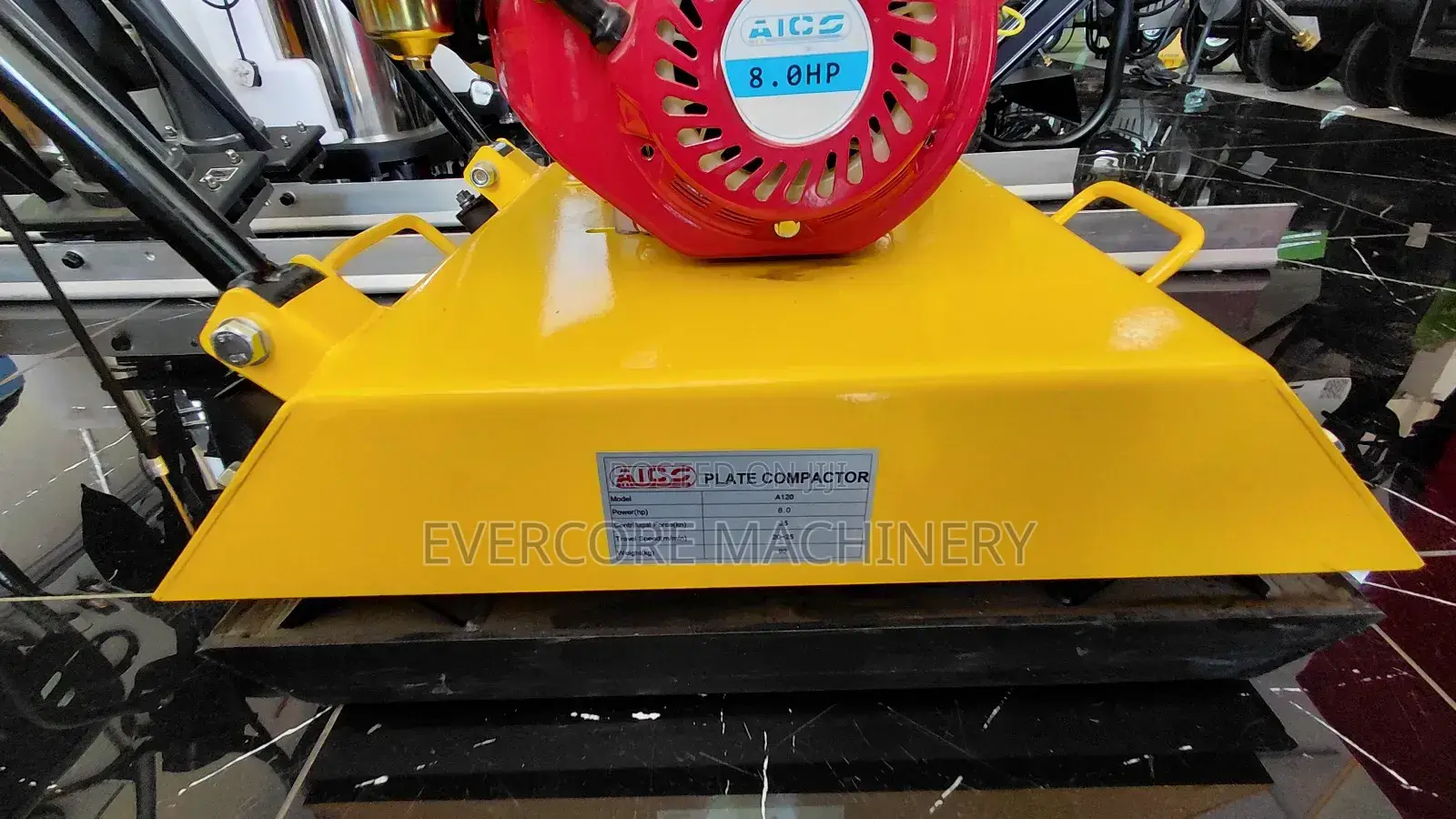 Aico Japan 90kg Plate Compactor Machine Petrol Engine.
