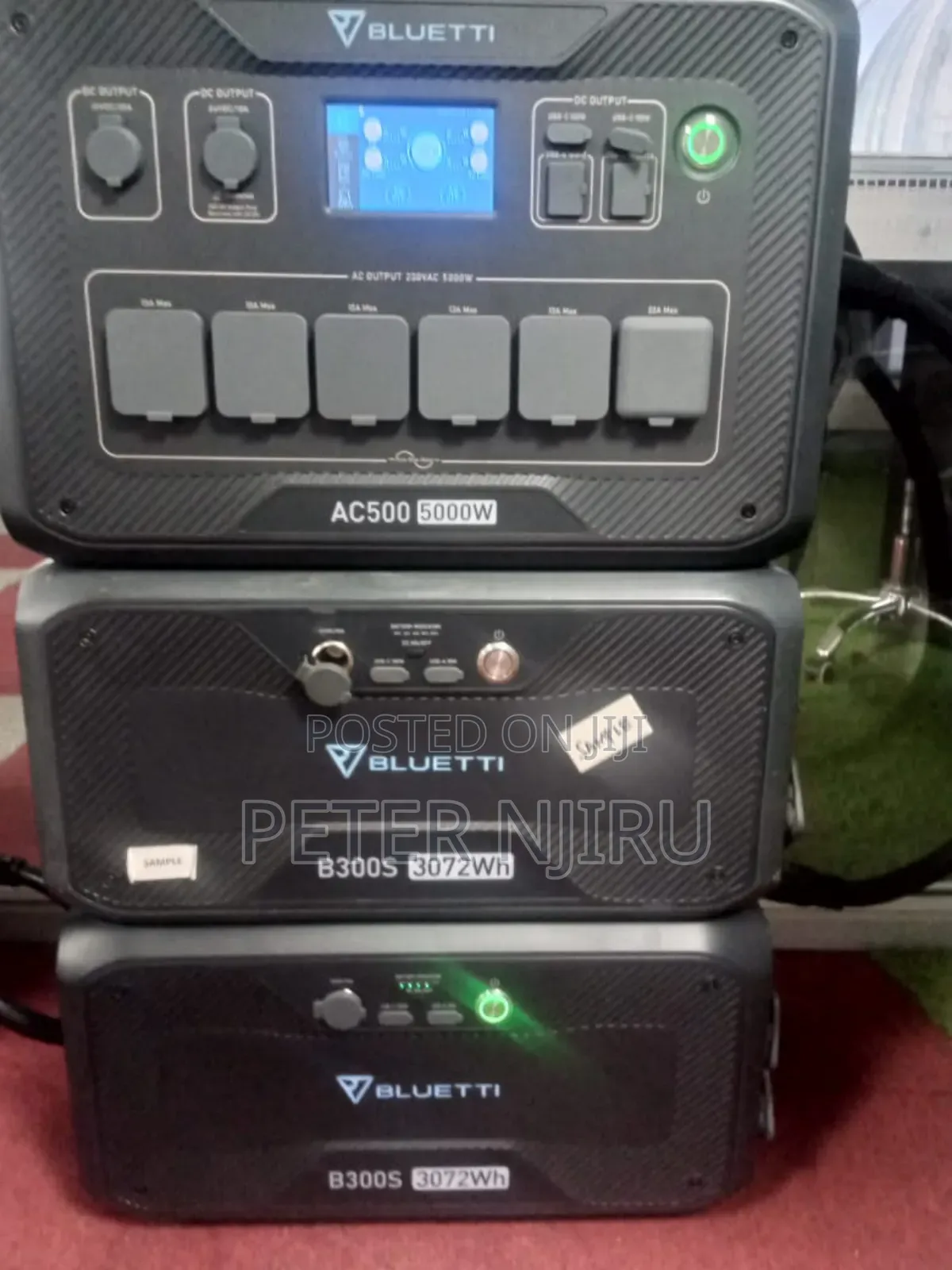 Ac500+B300 5000w 3,072wh Powerstation