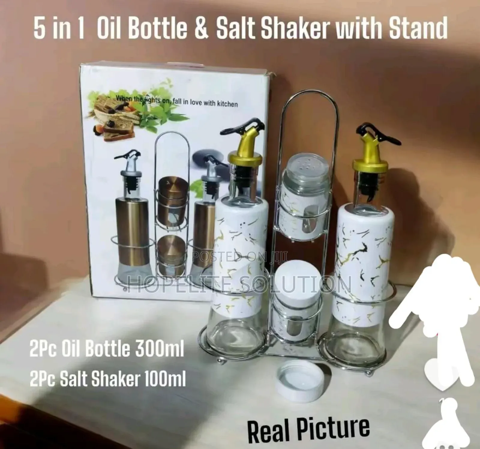5 in 1 Seasoning Oil Dispenser