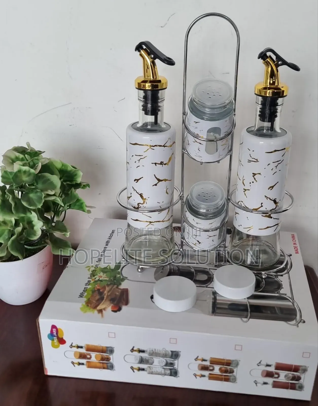 5 in 1 Seasoning Oil Dispenser