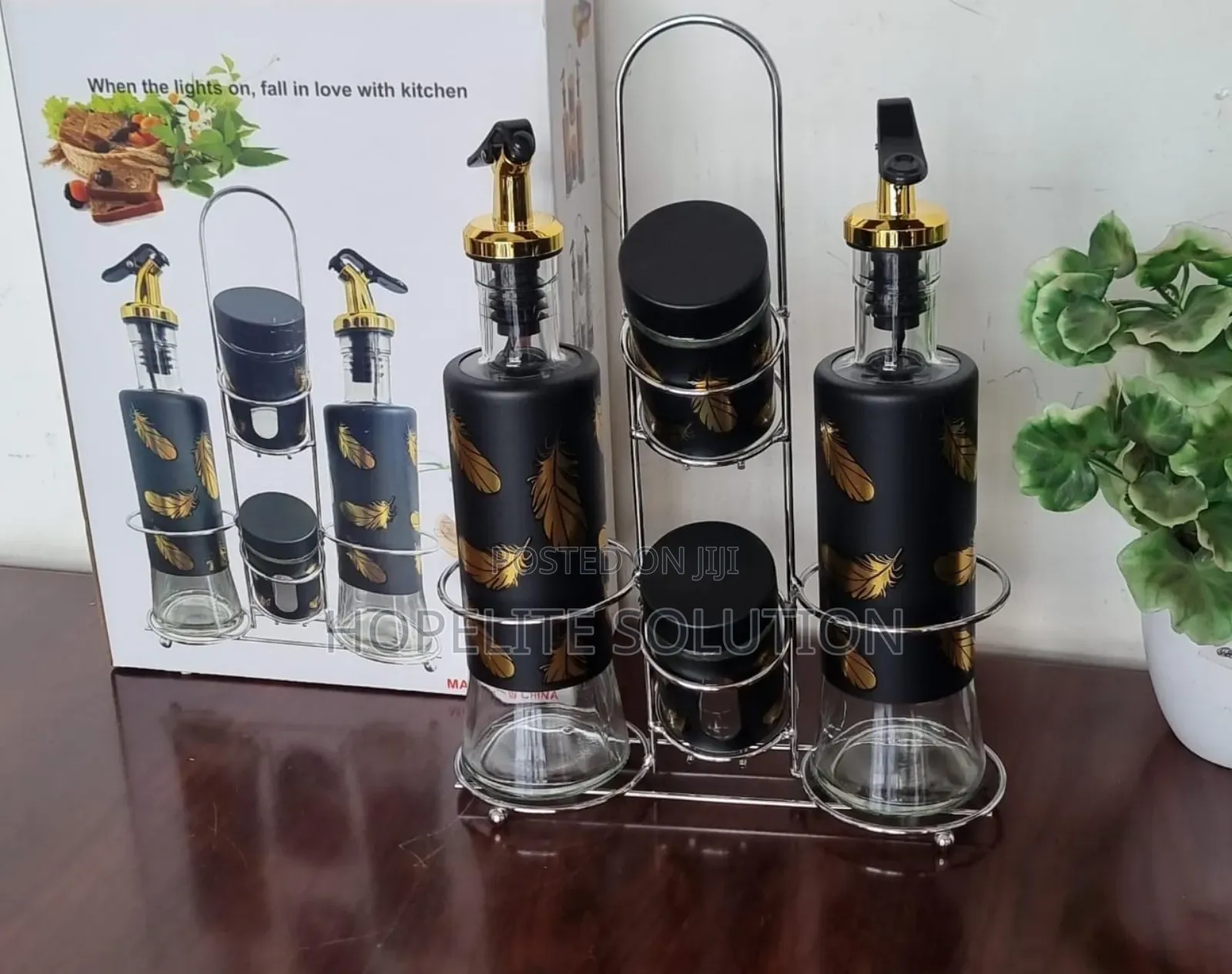 5 in 1 Seasoning Oil Dispenser