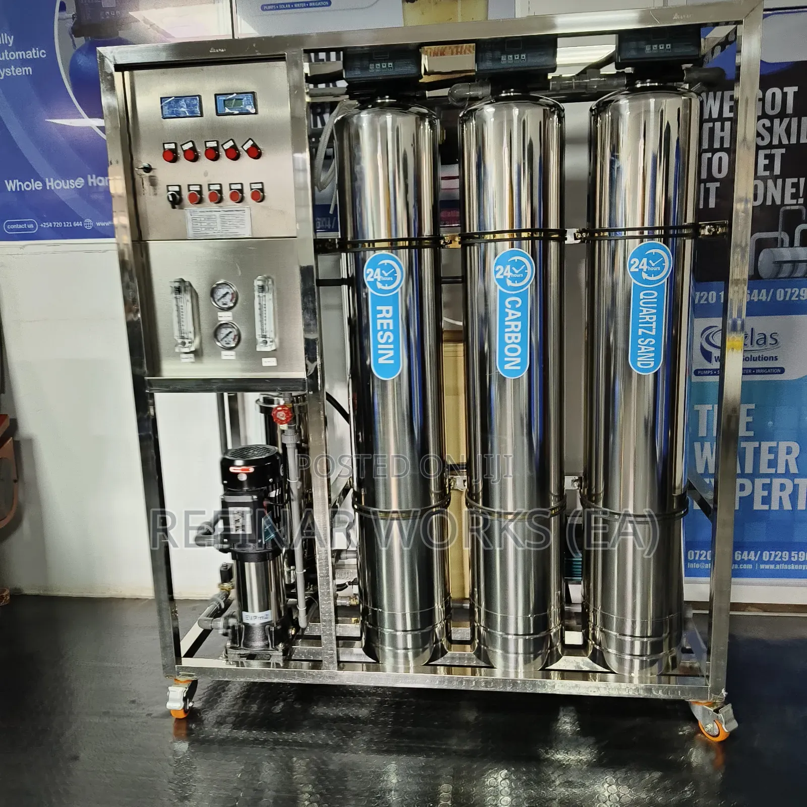 Water Purification Plant for Food Processing Beverage Industry
