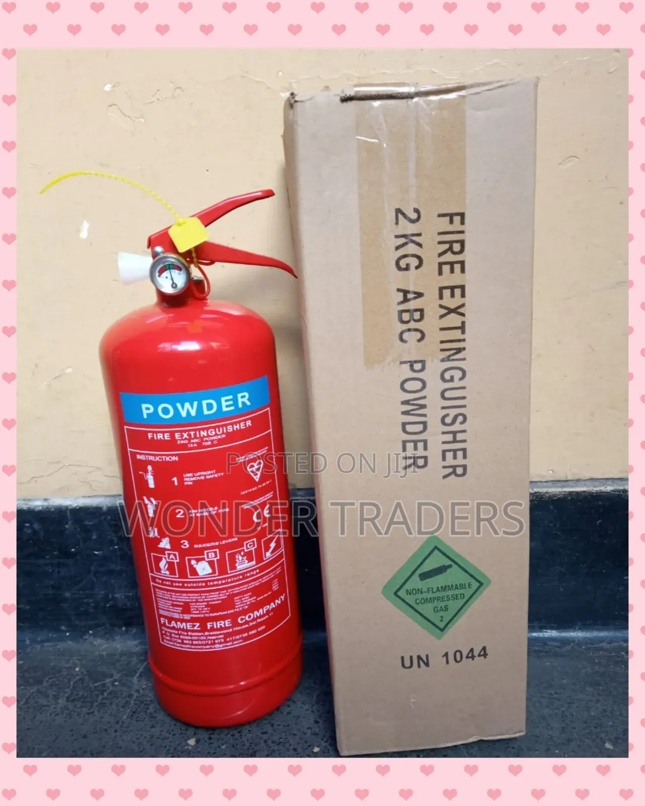 Dry Powder Fire Extinguisher 2 Kg