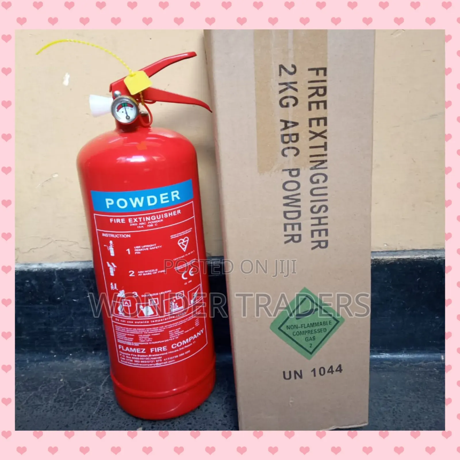 2kg Dry Powder , Fire Extinguisher (2kg)
