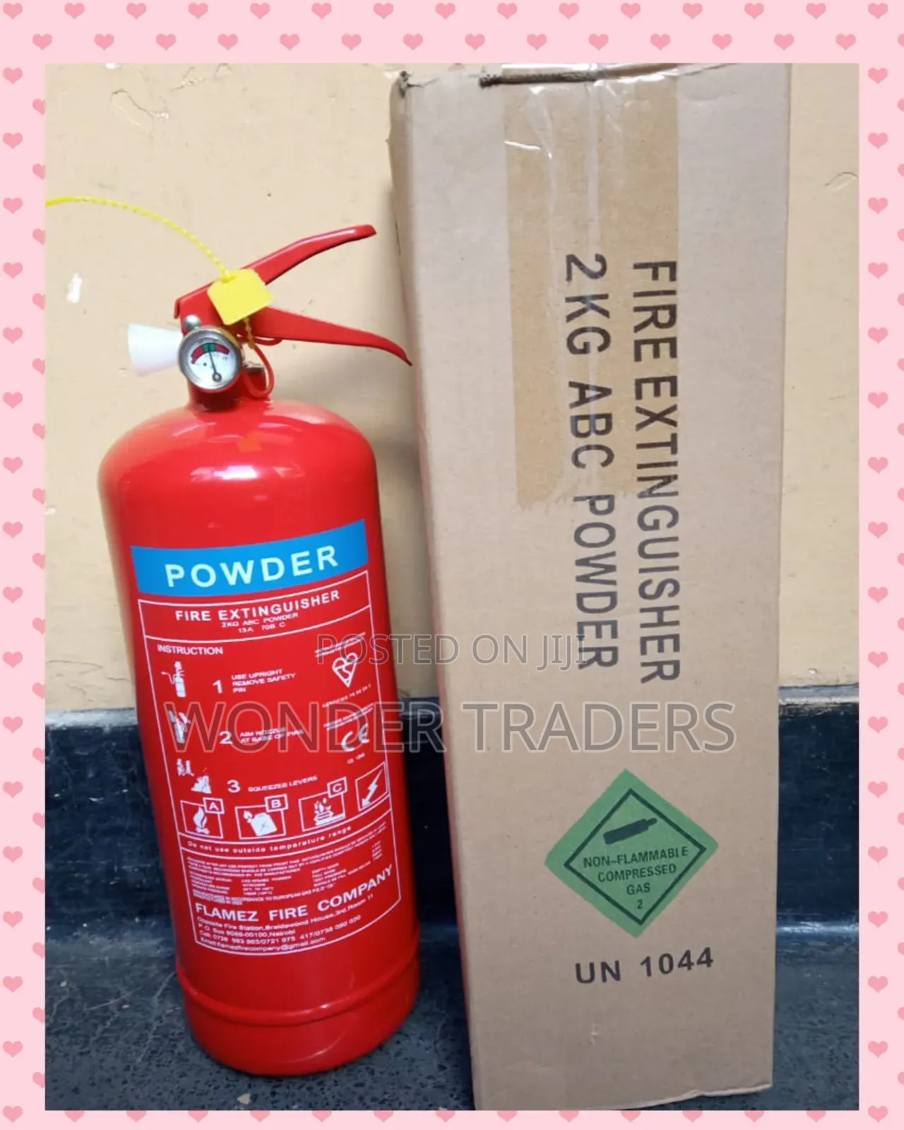 2kg Dry Powder , Fire Extinguisher (2kg) Dry Powder