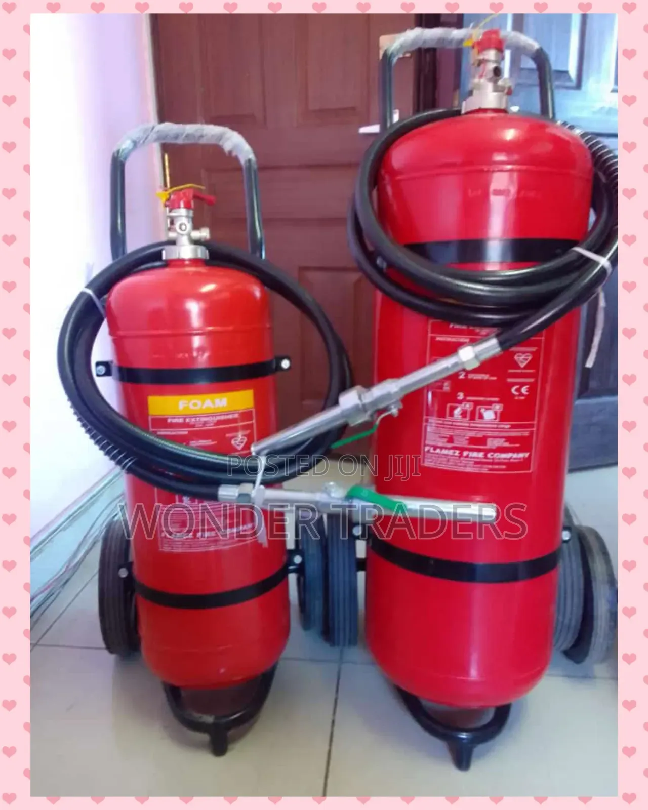 50 Kgs Dcp Trolley Fire Extinguisher