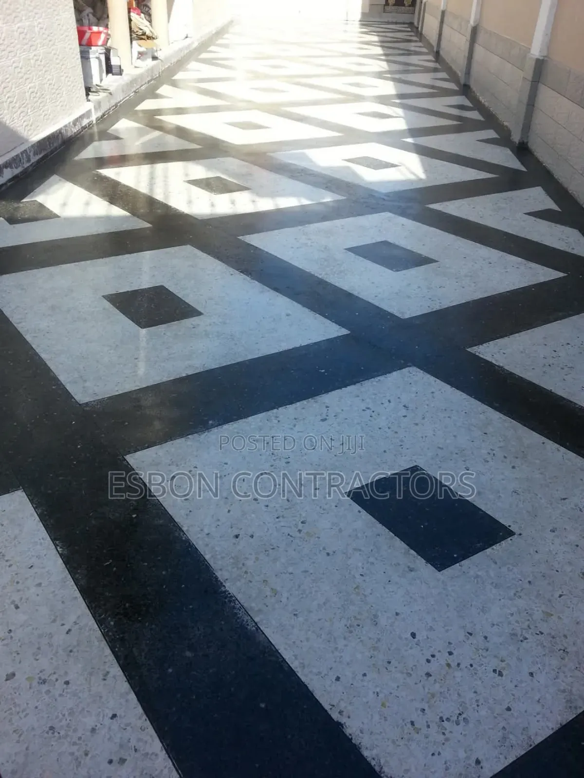 Terazzo Installation