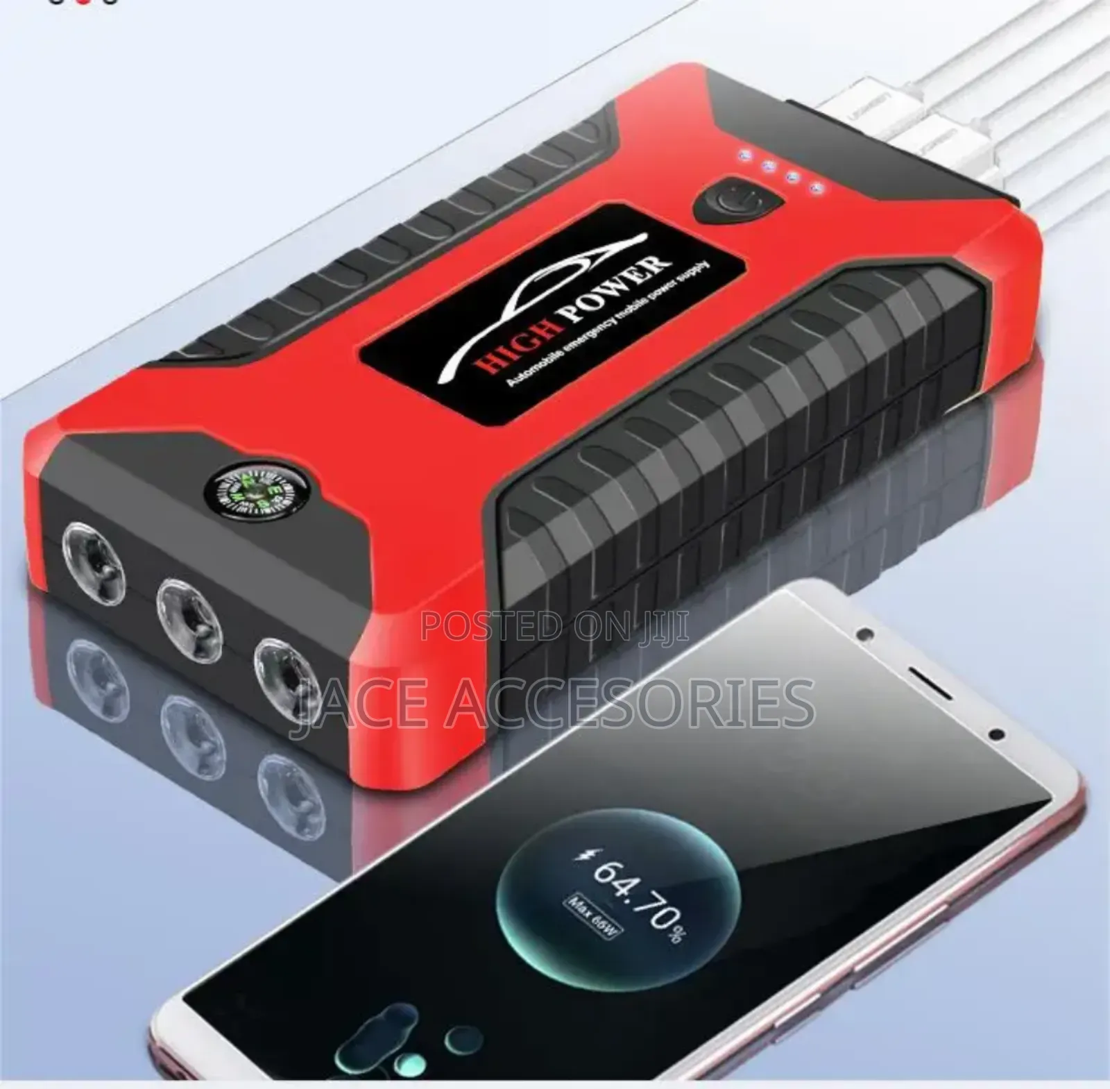 Car Jumpstarter Pack With Air Compressor