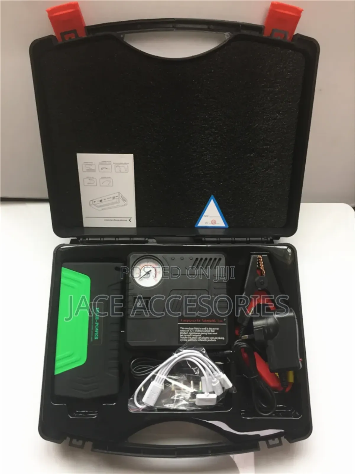 Multifunctional Car Jumpstarter With Tyre Inflator