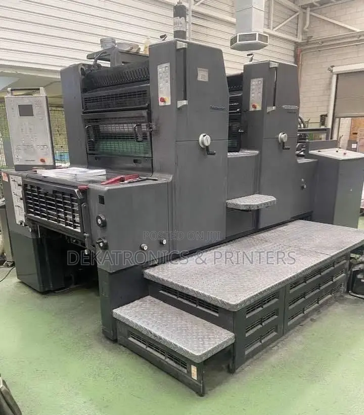 Heidelberg Two Color Gto Sheet-Fed Offset Machine Sm52