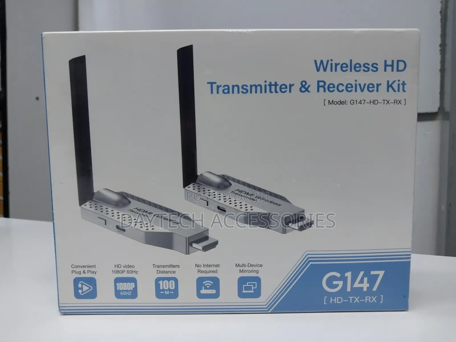 Wireless Hdmi Extender Transmitter Receiver Up to at 60hz Upto 100m