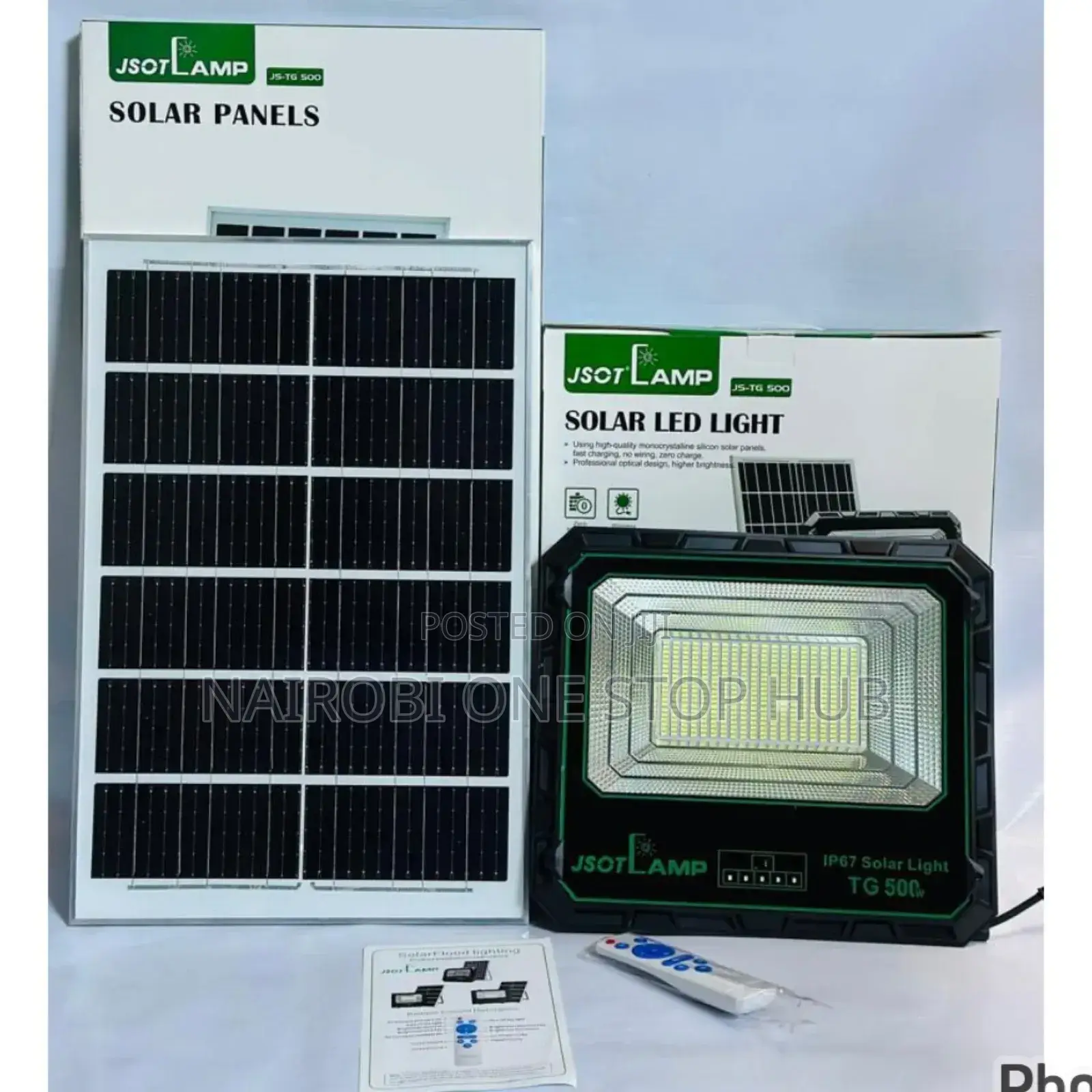 Jsot 300w Solar Floodlight