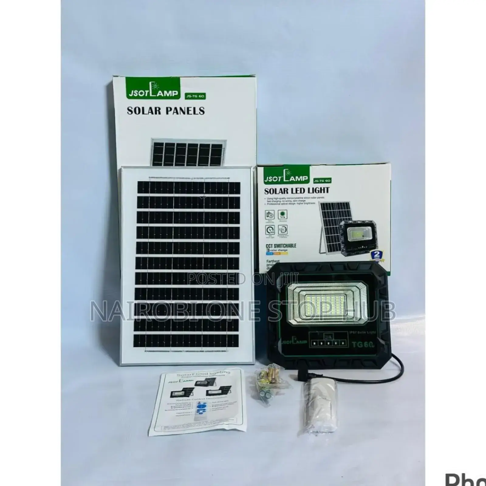 Jsot 60w Solar Floodlight