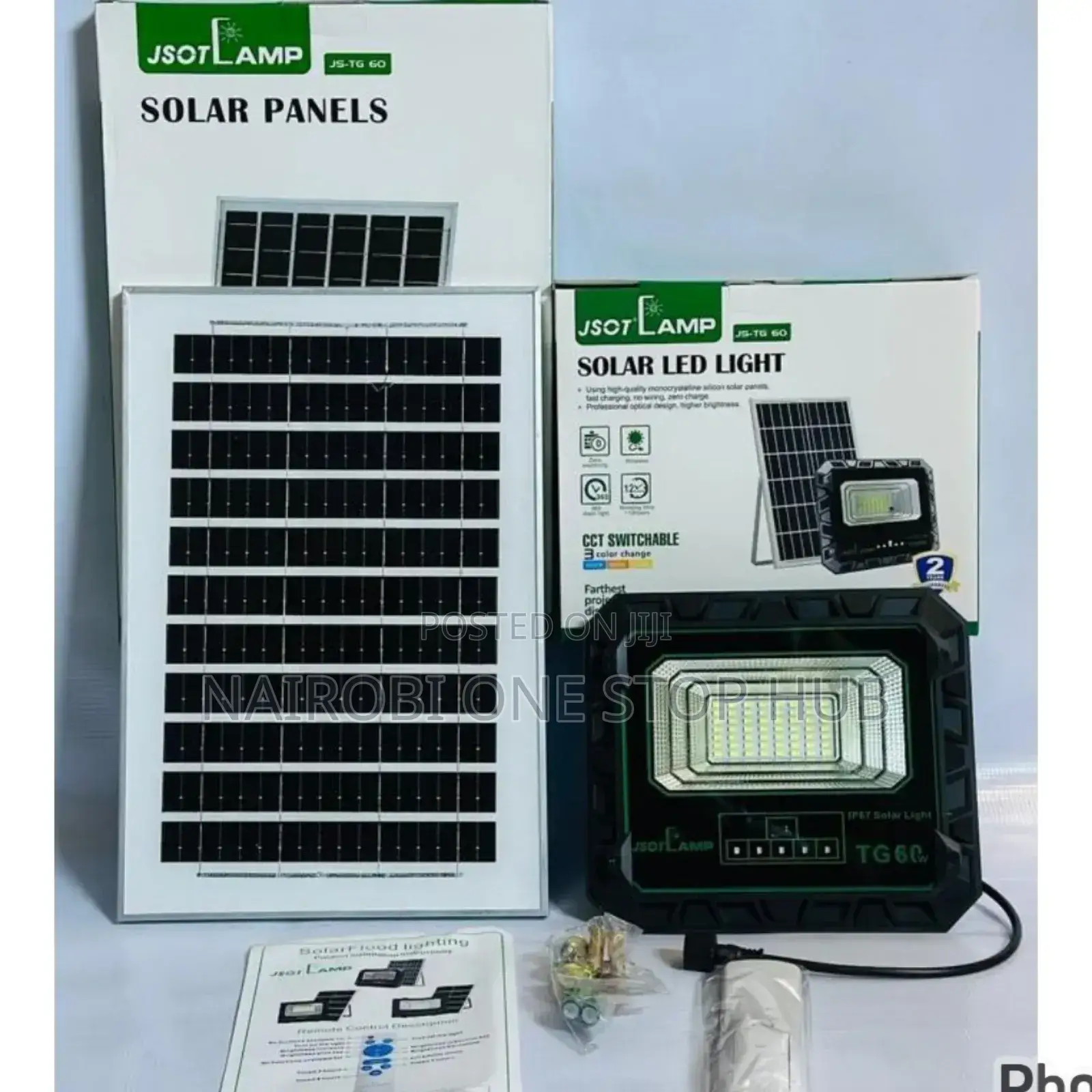 Jsot 60w Solar Floodlight