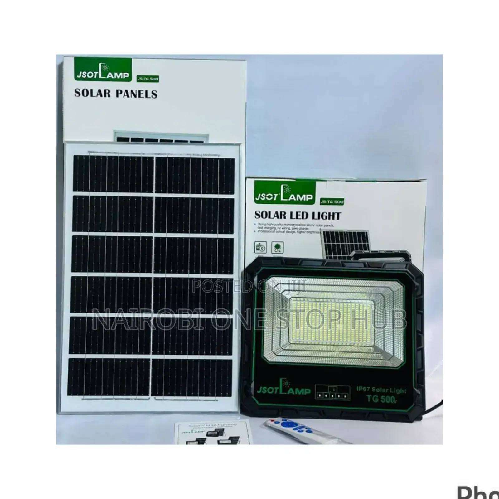 500w Jsot Solar Floodlight