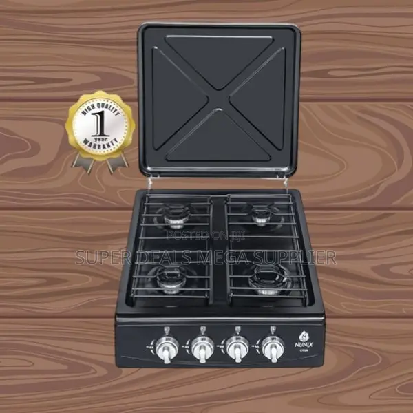 Safe, Efficient and Easy Cooking Nunix 4 Burner Table Top Cooker