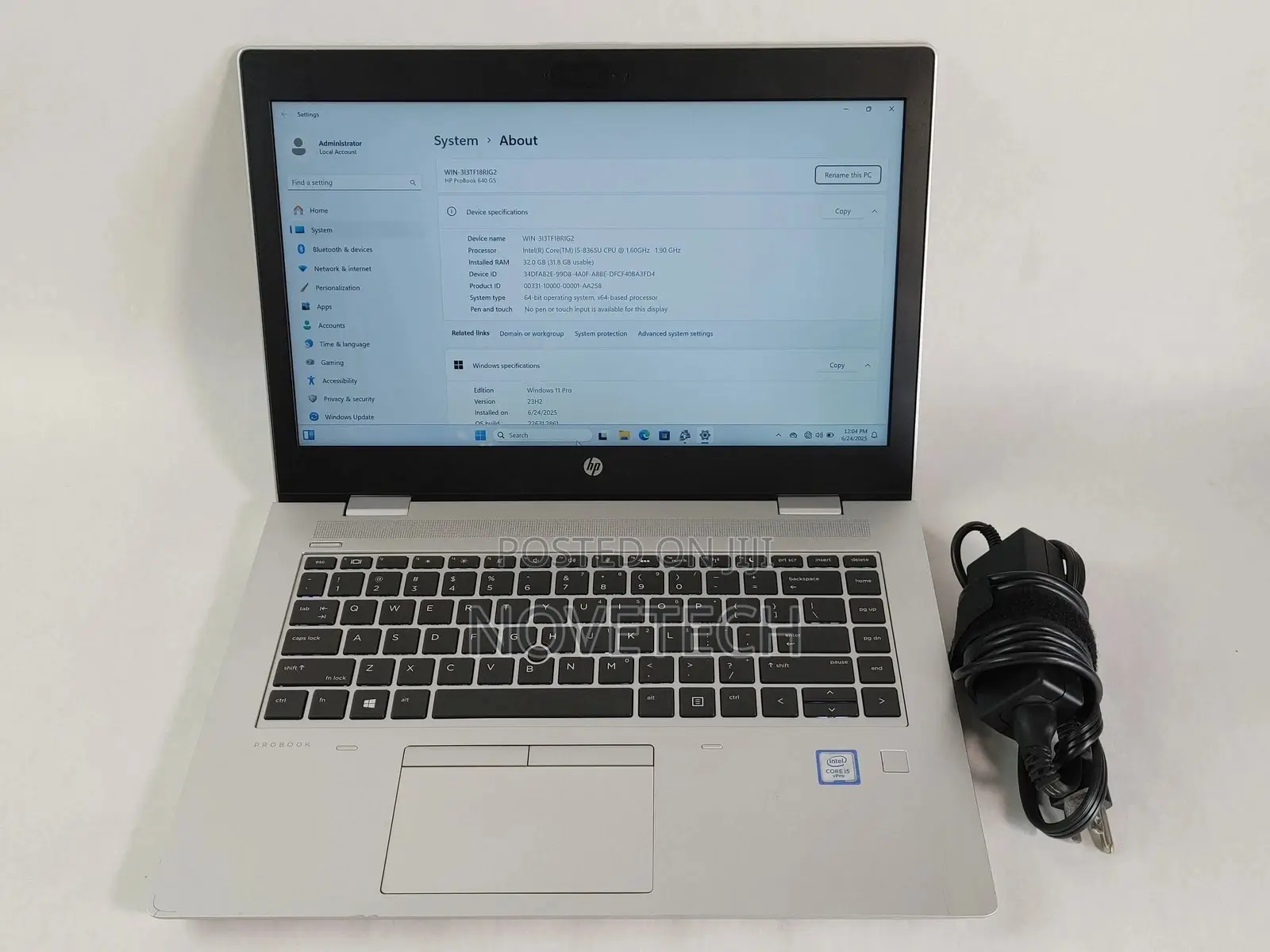 Laptop HP ProBook 640 G5 16GB Intel Core I5 SSD 256GB