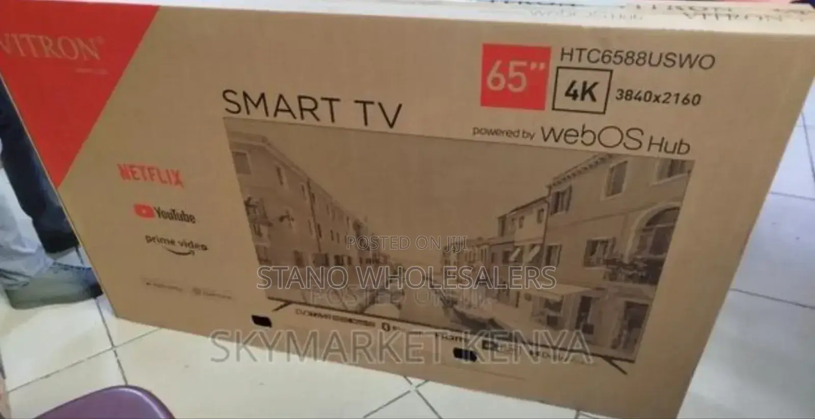 Vitron Frame Less Smart Tv 65 Inch