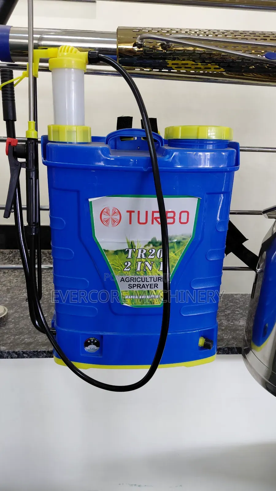 Turbo Germany 20l 2 in 1 Backpack Knapsack Sprayer With Battery.