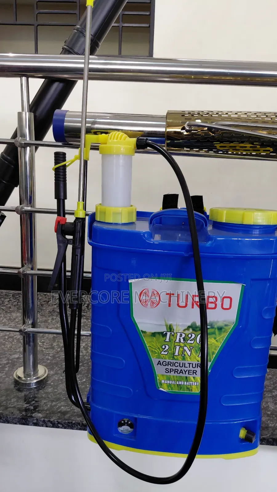 Turbo Germany 20l 2 in 1 Backpack Knapsack Sprayer With Battery.
