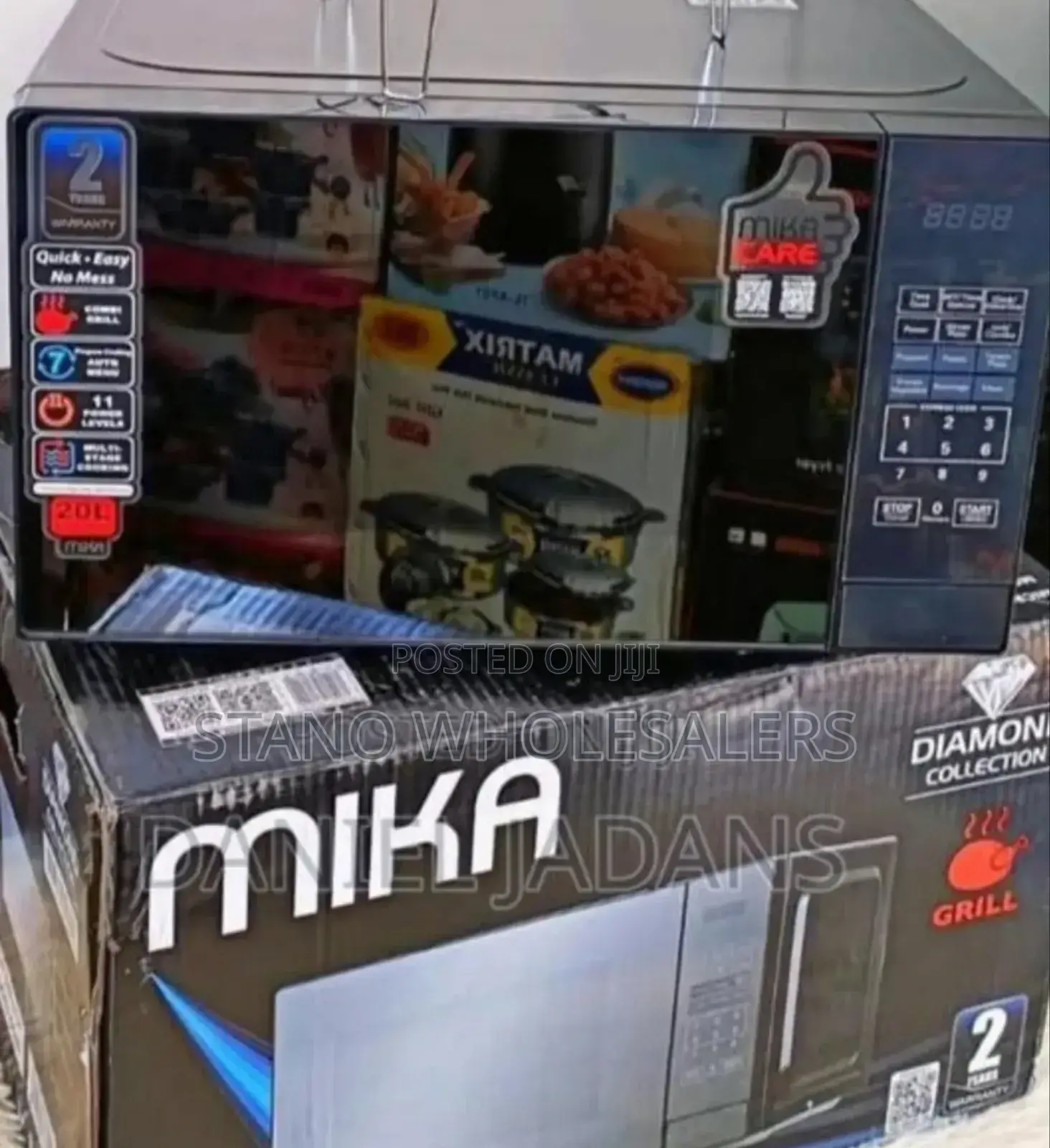 Mika Digital Microwave 20litres With Grill
