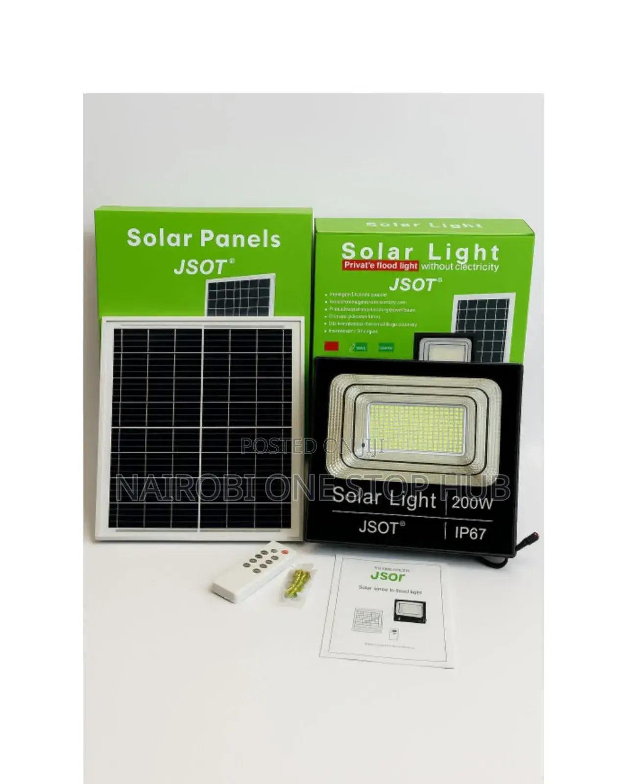 200watts Floodlight Jsot Solar Light