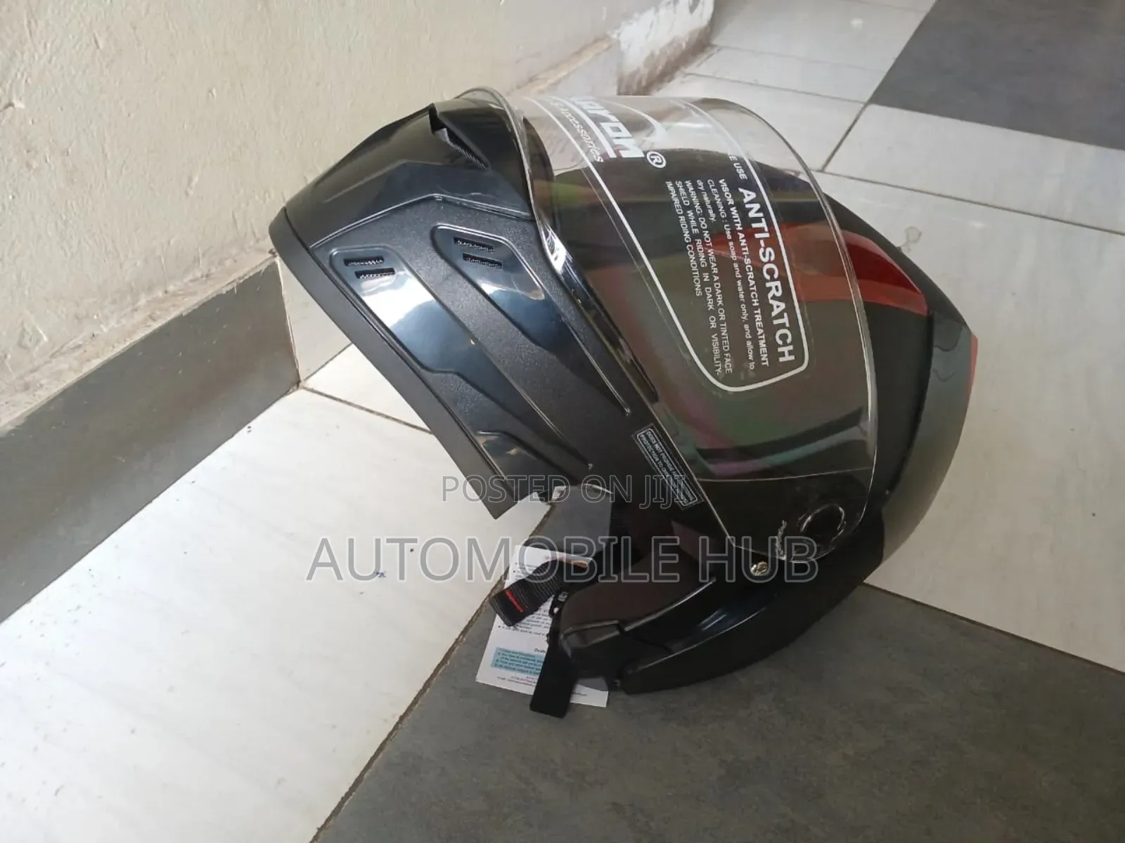 Quality Riding Helmets- Black Riding Helmet Flip Up Helmet