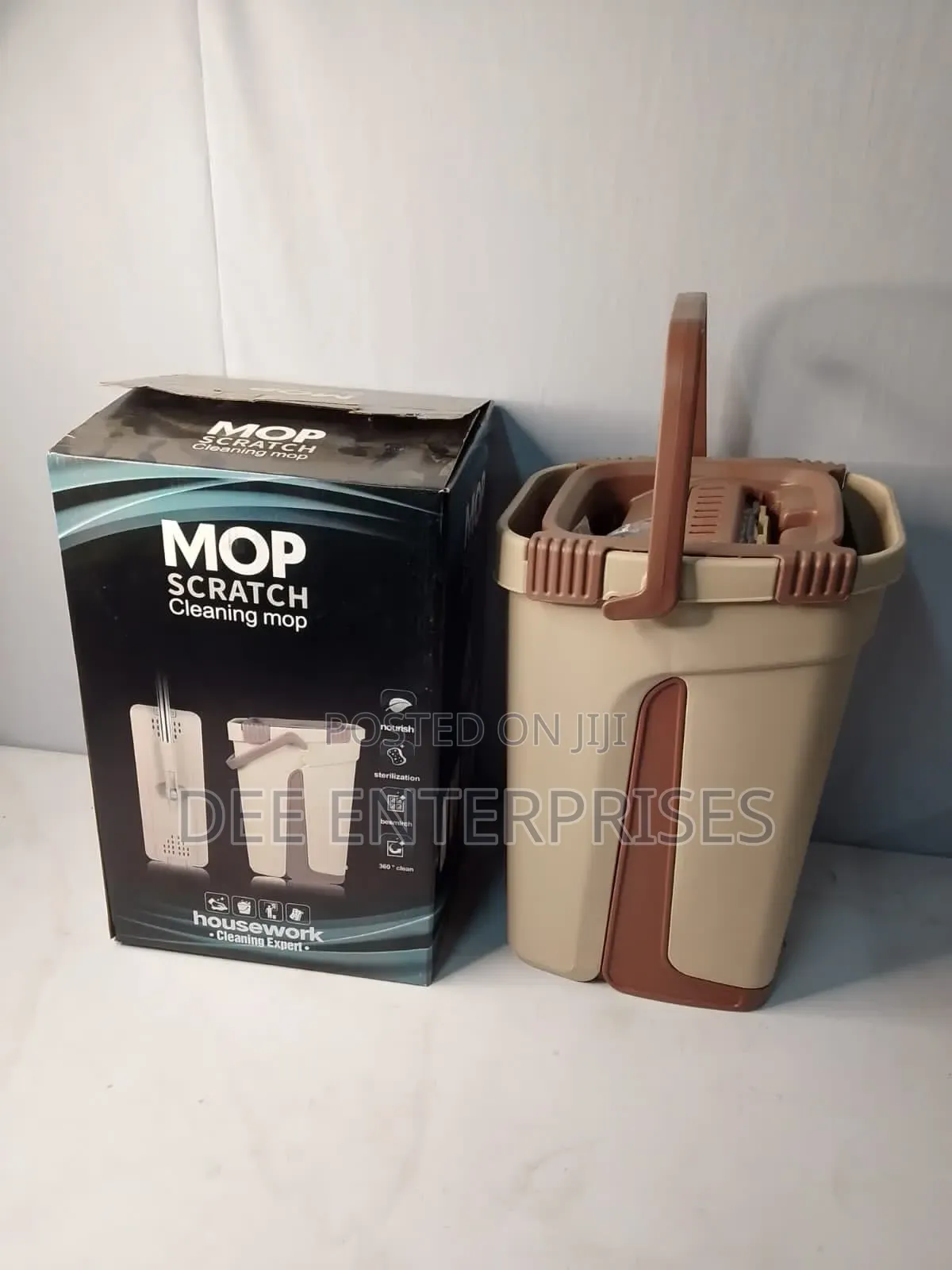 Cleaning Mop and Bucket