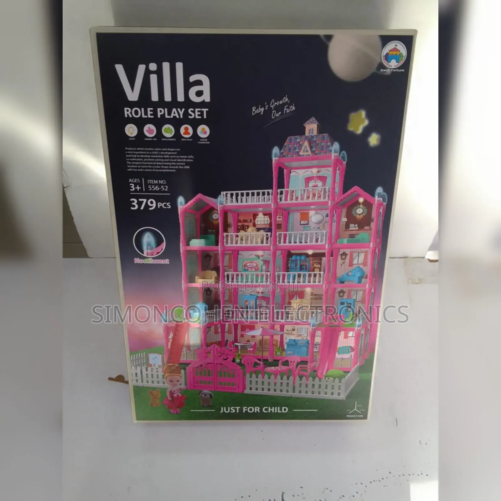379pcs Big Doll House