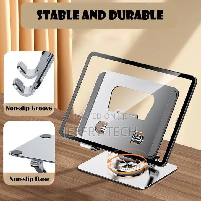 4.7 Inch Tablet Stand 13.3 Inch Adjustable Laptop Holder Compatible