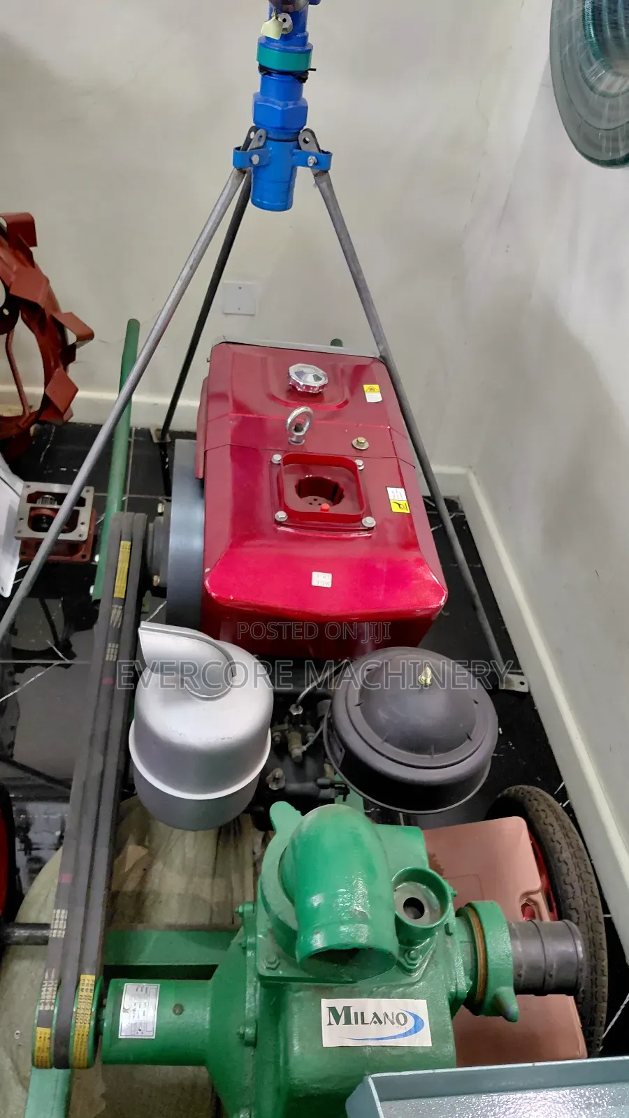 Agricultural Waterpump With Complete Sprinkler Set.