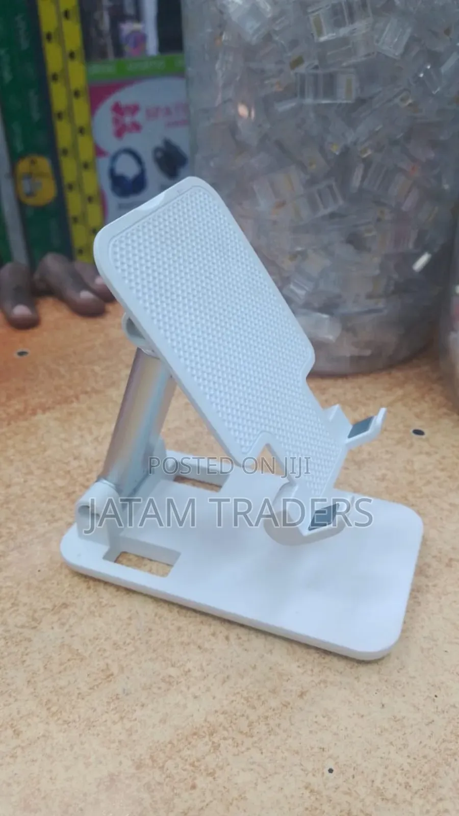 Foldable Phone Stand - White