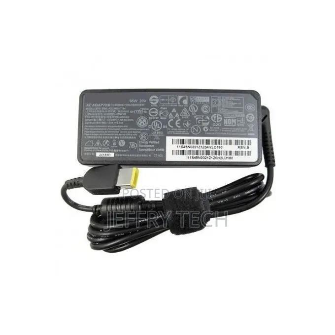 Lenovo Usb Type Charger - Black