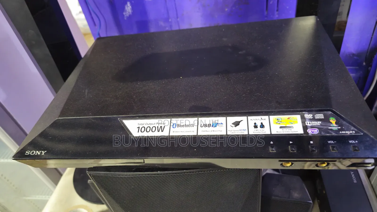 Sony Dz650 Head Unit Only 1000watts
