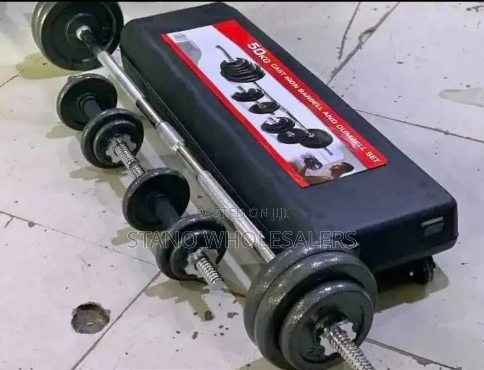 50kg Dumbell Set