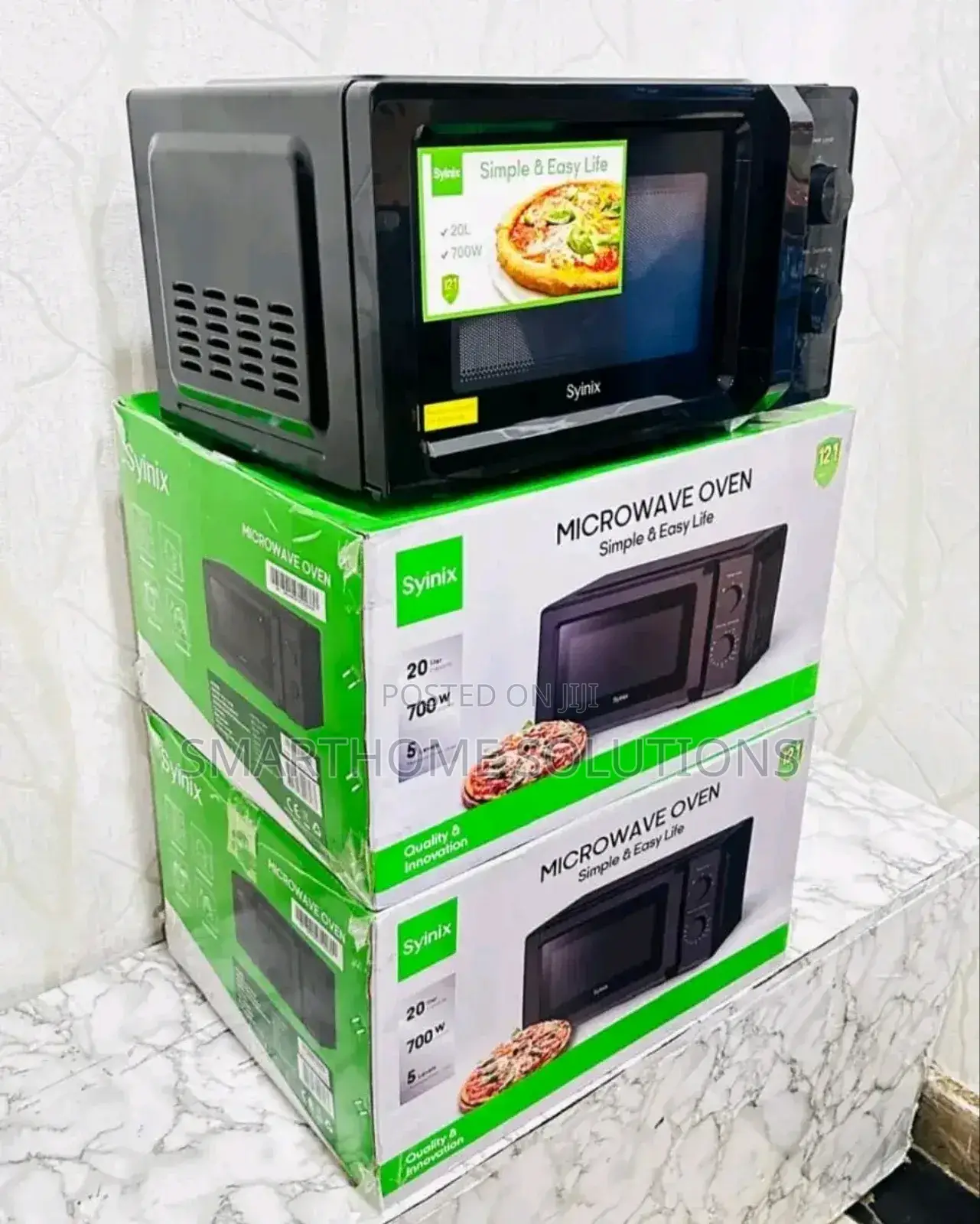 Super Sleek Syinix 20litres Manual Microwave