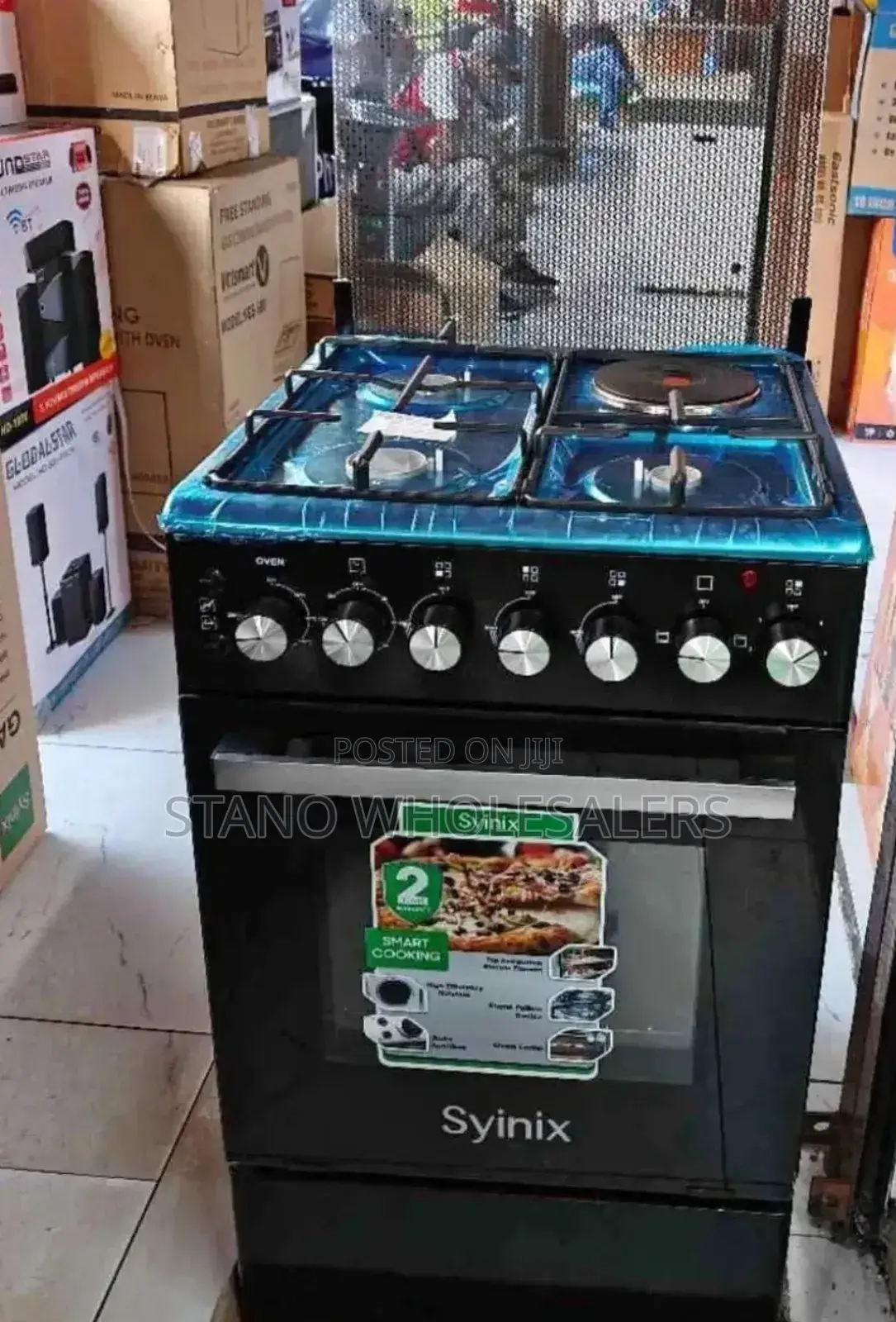 Syinix 50 by 55 Standing Cooker