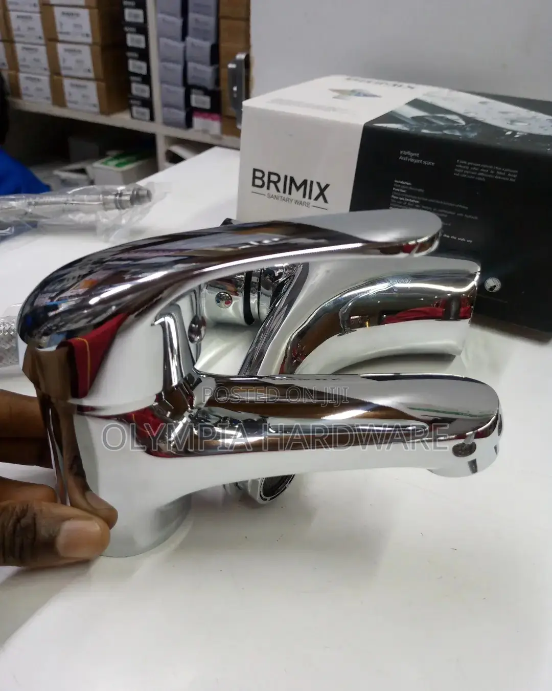 Brimix Basin Mixer (Silver)