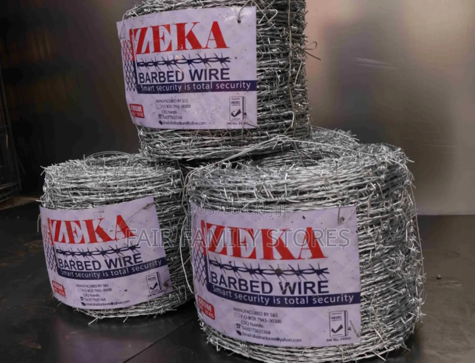 Zeka Berbed Wire 610 Meters