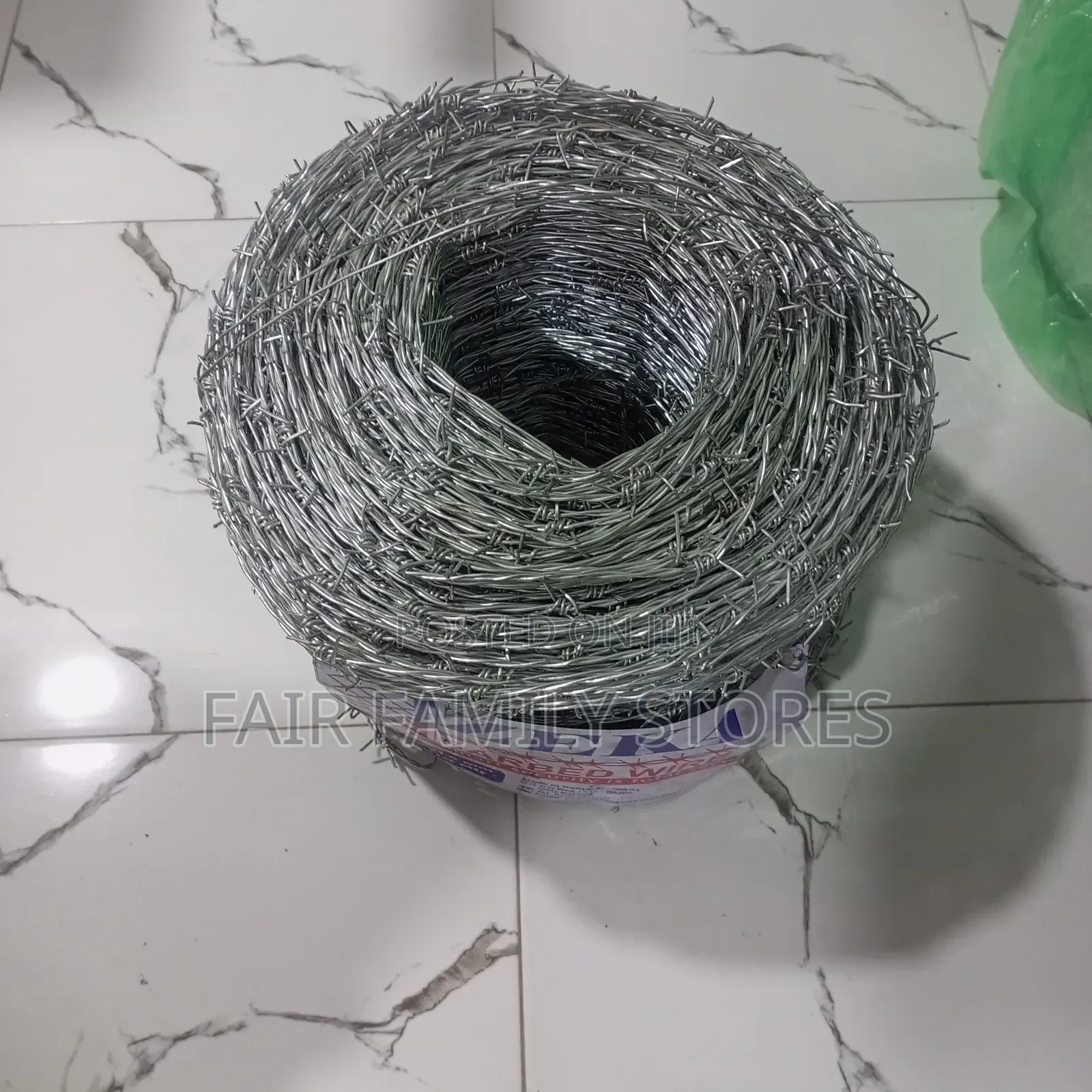 Zeka Barbed Wire – 610 Meters (Galvanized)