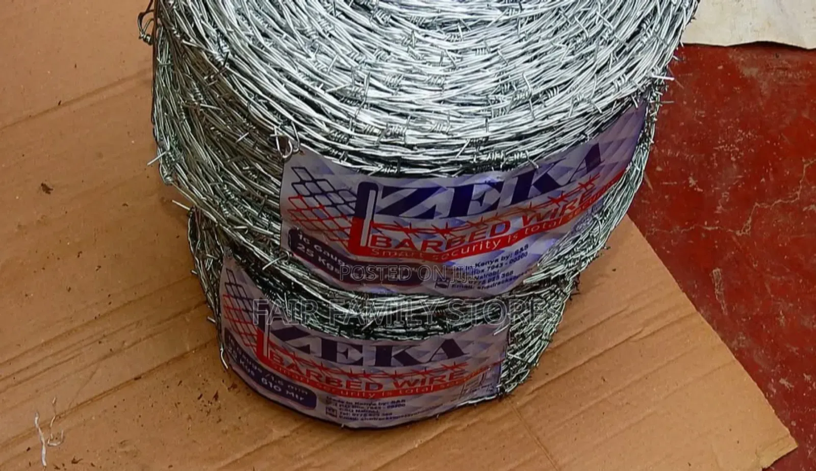 Galvanized Barbed Wire Roll